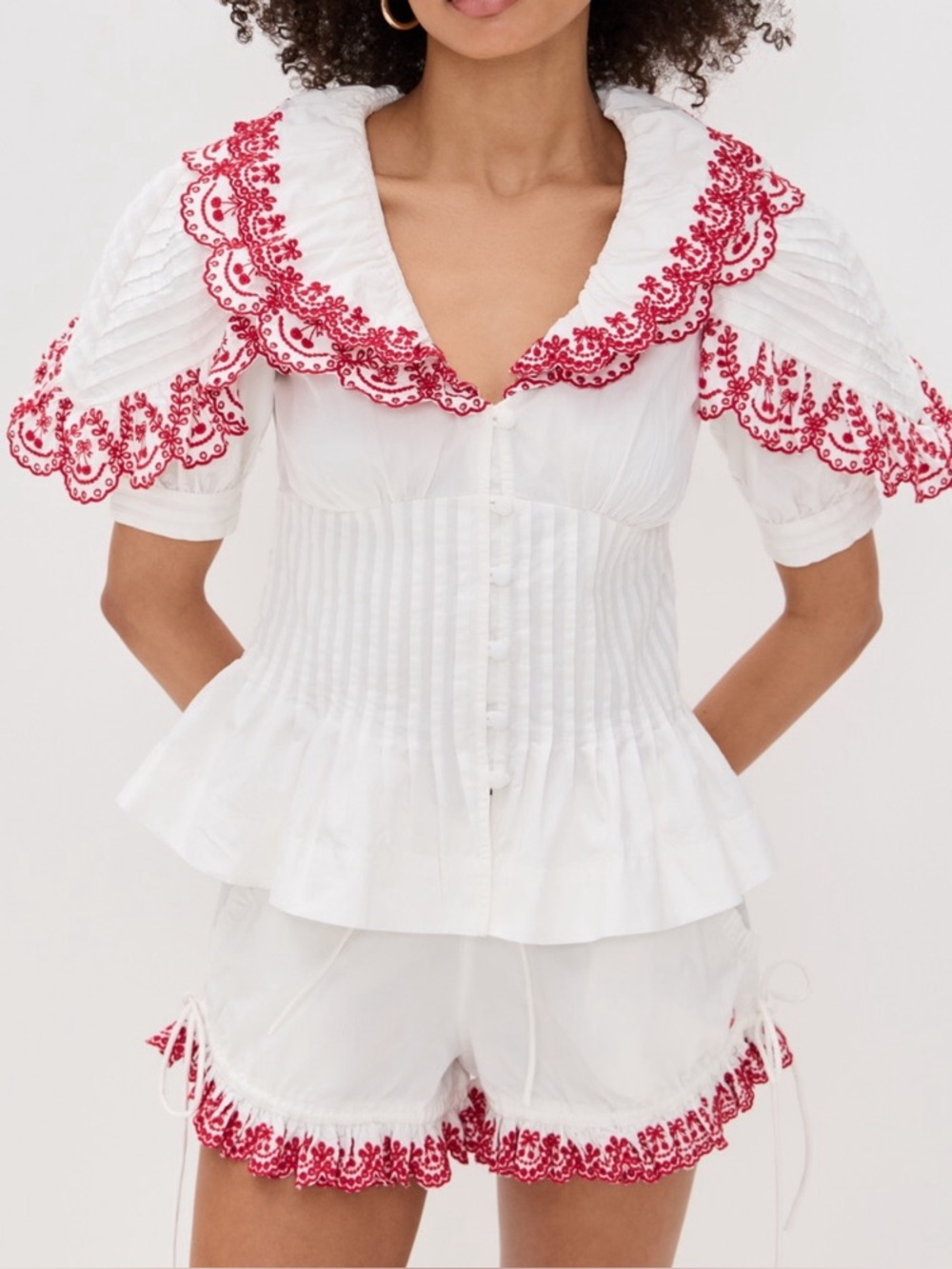 DAMSON MADDER Caroline Blouse 10 - Picture 2 of 6